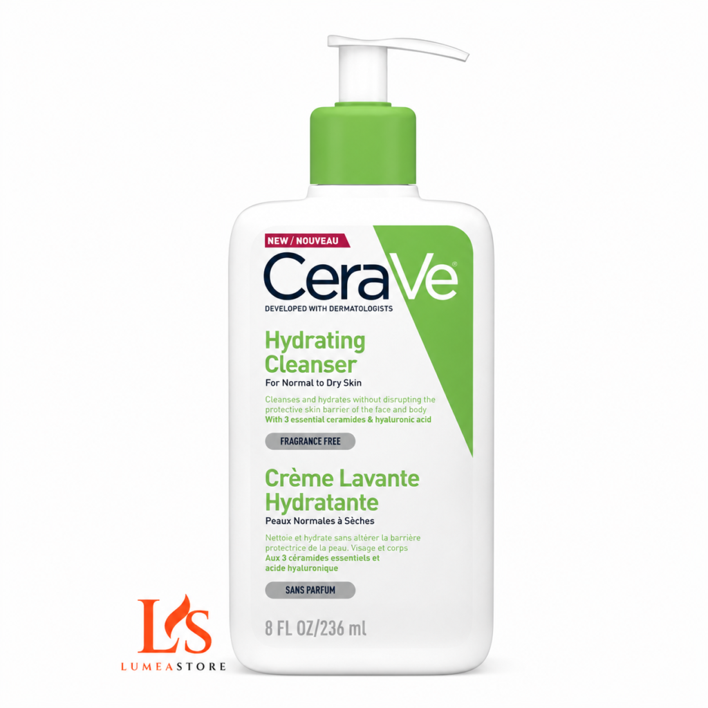 CeraVe Hydraterende Reinigingscrème voor Normale tot Droge Huid 236ml