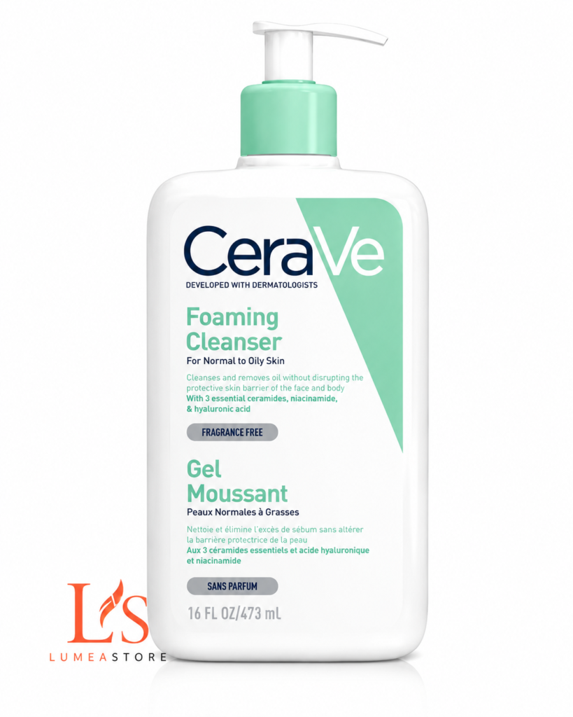 CeraVe Schuimende Reinigingsgel 473ml  - voor normale tot vette huid