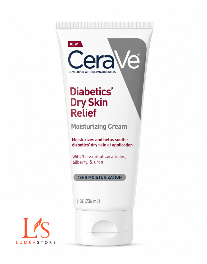 CeraVe Diabetics Dry Skin Relief Moisturizing Cream 236ml - Intensieve Hydratatie voor Droge Huid