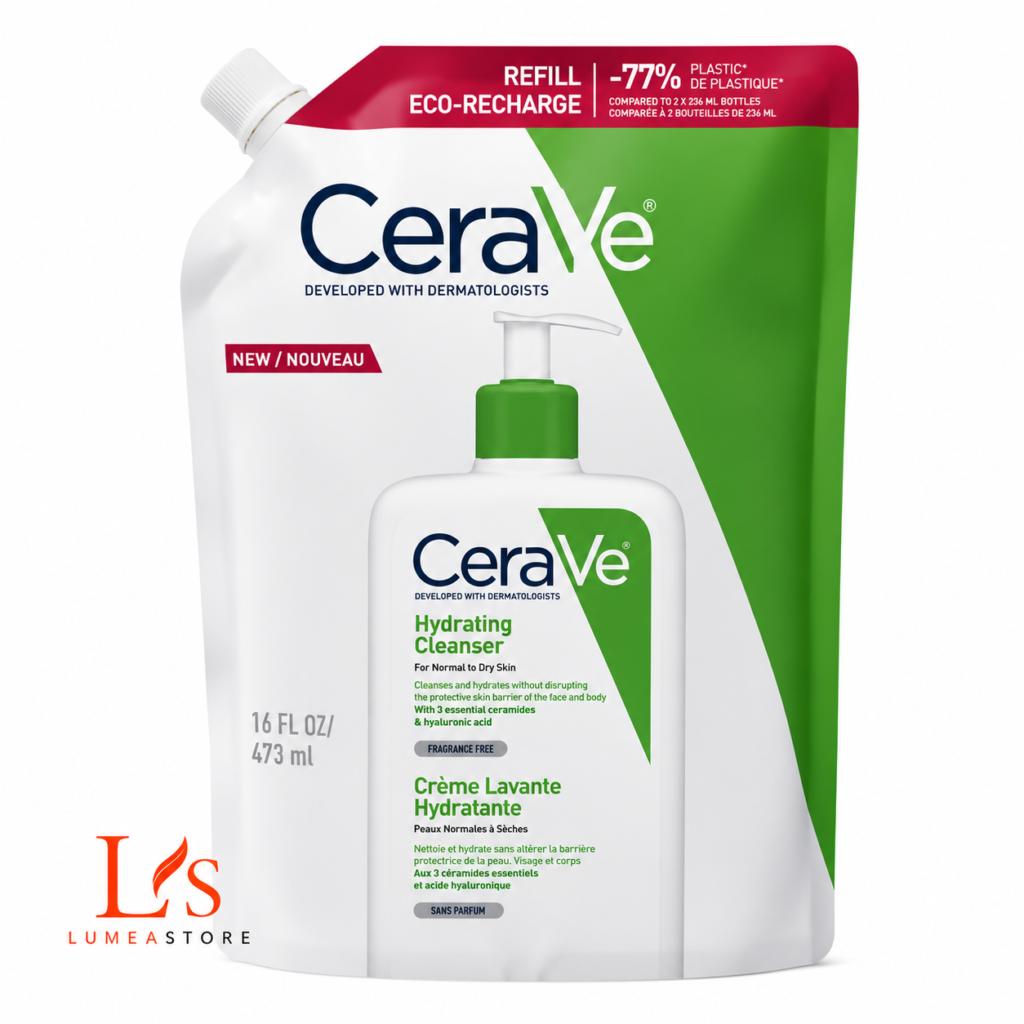 CeraVe Hydraterende Reinigingscrème Navulling 473ML