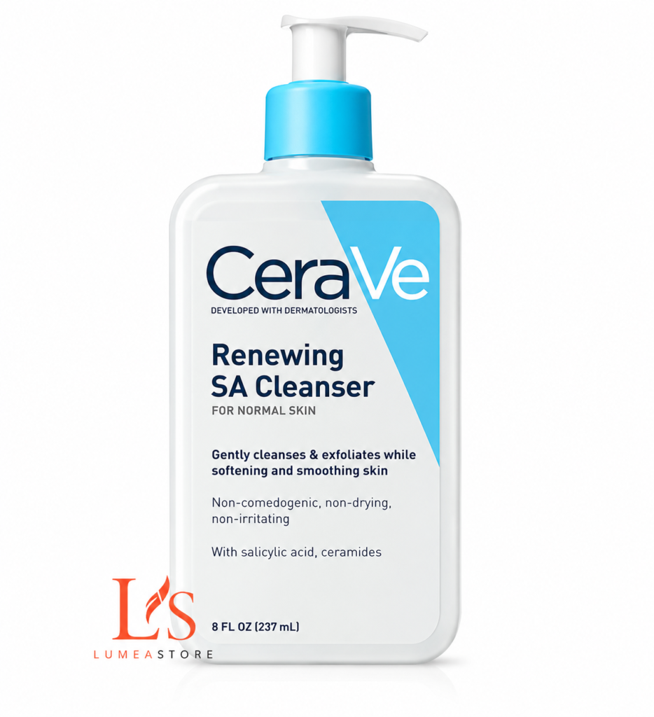 CeraVe Renewing SA Cleanser 237ml - Salicylzuur Reiniger voor Ruwe en Oneffen Huid