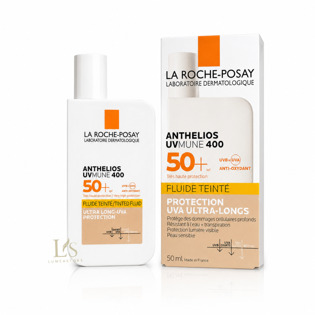 La Roche-Posay Anthelios Onzichtbare Zonnefluide Getint SPF50+ 50 ML