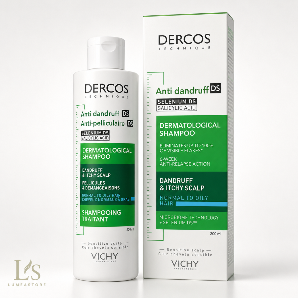 Vichy Dercos Technique Anti-Roos Shampoo Normaal tot Vet Haar 200ml