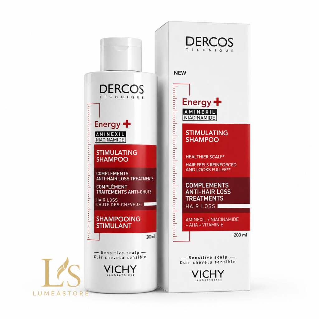 Vichy Dercos Energy+ Aminexil Versterkende Shampoo Tegen Haaruitval 200ml