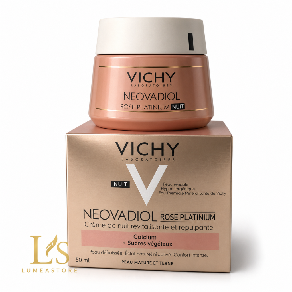 Vichy Neovadiol Rose Platinium Night Cream 50 ml – Revitaliserende Nachtcrème voor Rijpe Huid