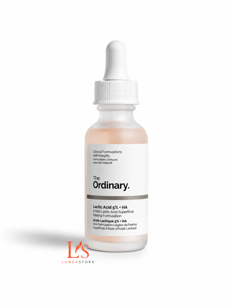 The Ordinary Lactic Acid 5% + HA Exfoliating Serum 30ml - Milde Peeling voor een Gladde en Stralende Huid
