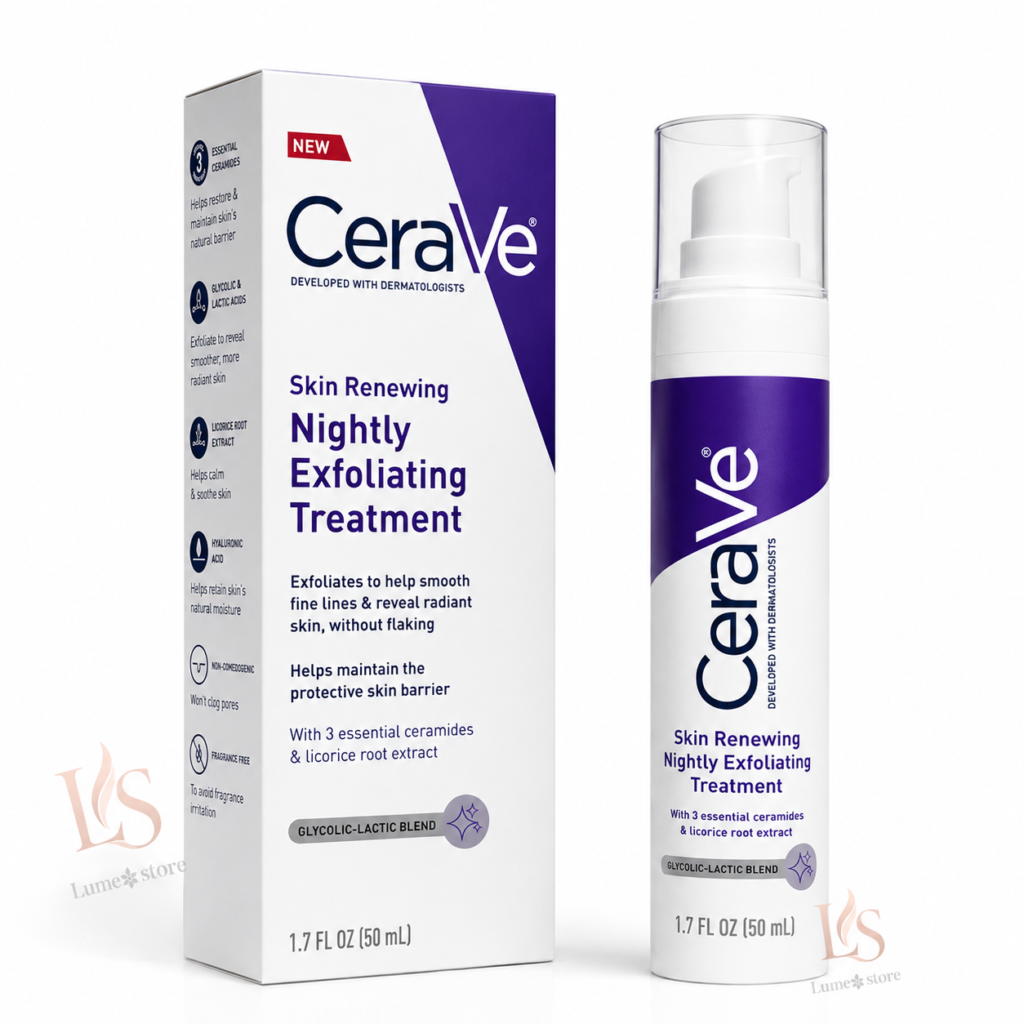 CeraVe Nachtelijke Exfoliërende Gezichtsbehandeling 50ml