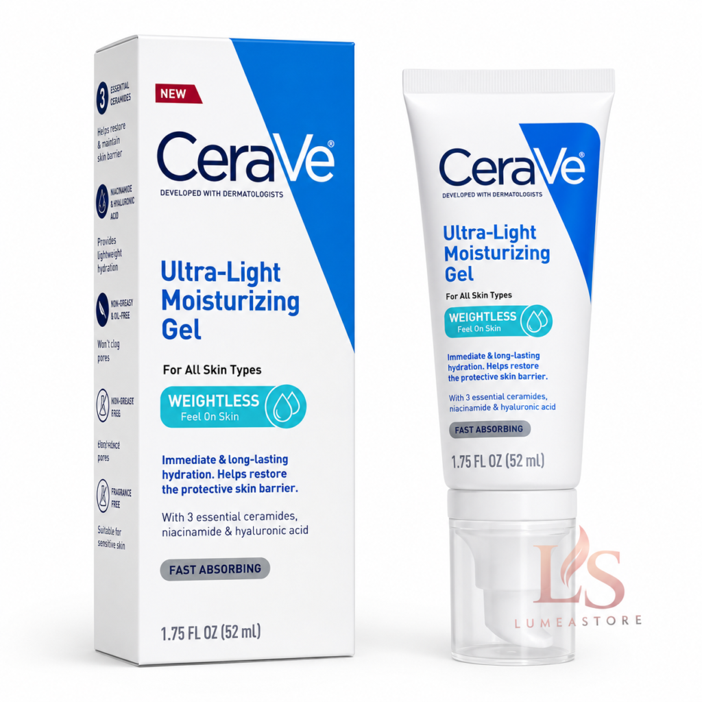 CeraVe Ultra-Lichte Hydraterende Gezichtsgel 52ml