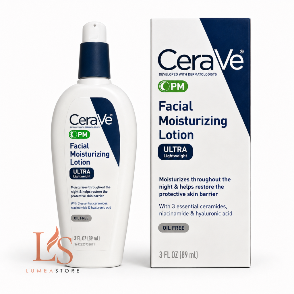 CeraVe PM Facial Moisturizing Lotion 89ml | Nachtcrème met Niacinamide