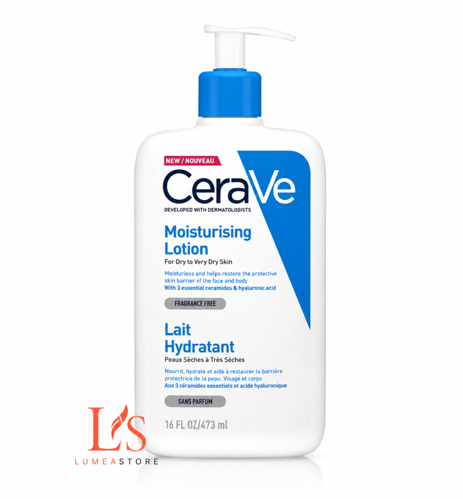 CeraVe Hydraterende Lotion 473ml - Hydraterende Bodylotion voor Droge tot Zeer Droge Huid
