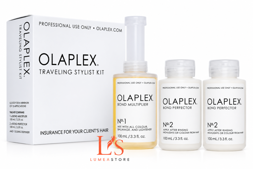 Olaplex Traveling Stylist Kit No.1 en No.2 2x - Professioneel Haarherstel voor Beschadigd Haar