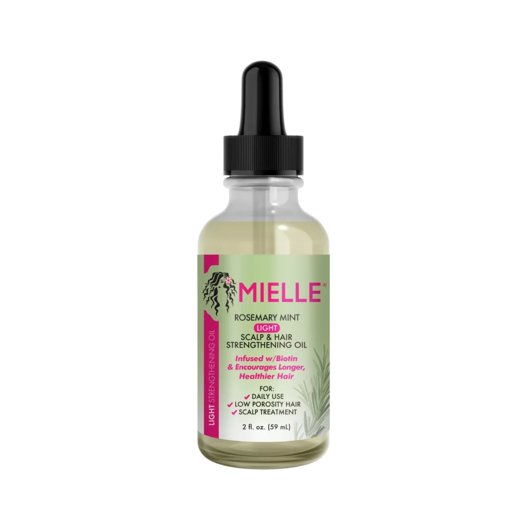 Mielle Rosemary Mint Scalp & Hair Strengthening Oil LIGHT 59ml