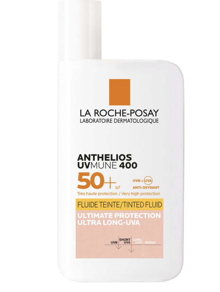 La Roche-Posay Anthelios UVMUNE 400 Tinted Fluid for Sensitive Skin SPF50+ 50ml – Sun Protection for the Face