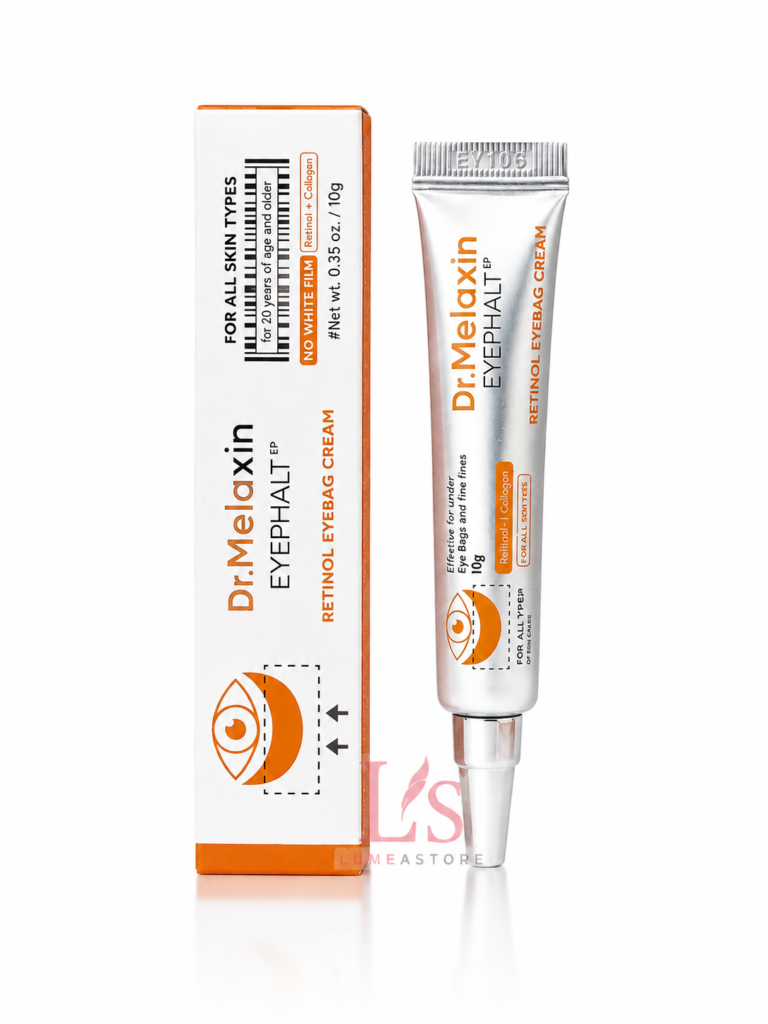 Dr. Melaxin Eyephalt Retinol Eyebag Cream – Oogcrème tegen Wallen en Fijne Lijntjes – 10 g