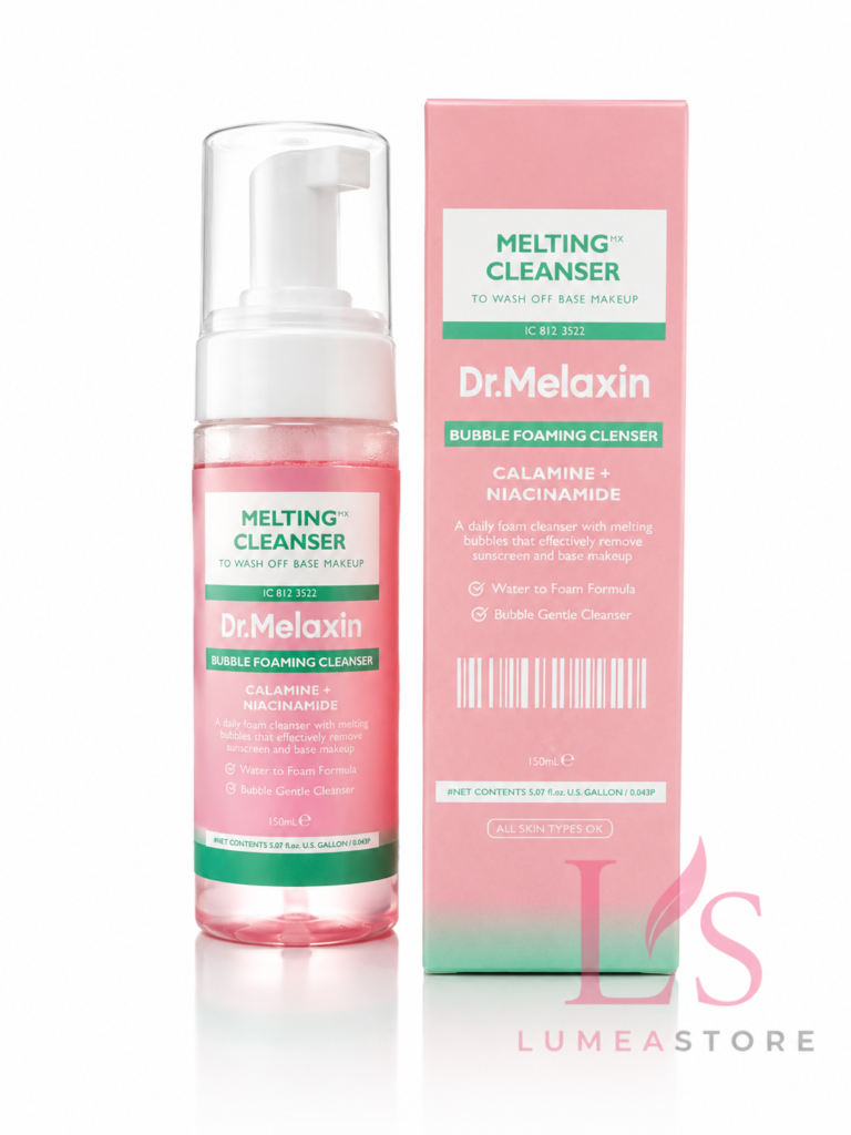 Dr. Melaxin Melting Cleanser Bubble Foaming Cleanser met Calamine & Niacinamide – 150 ml