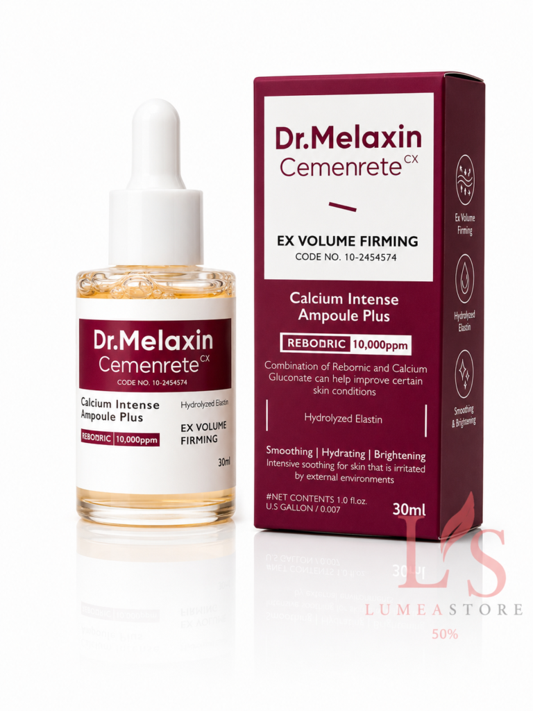 Dr. Melaxin Cemenrete CX Calcium Intense Ampoule Plus – Verstevigend Serum met Calcium, Collageen & Elastine – 30 ml