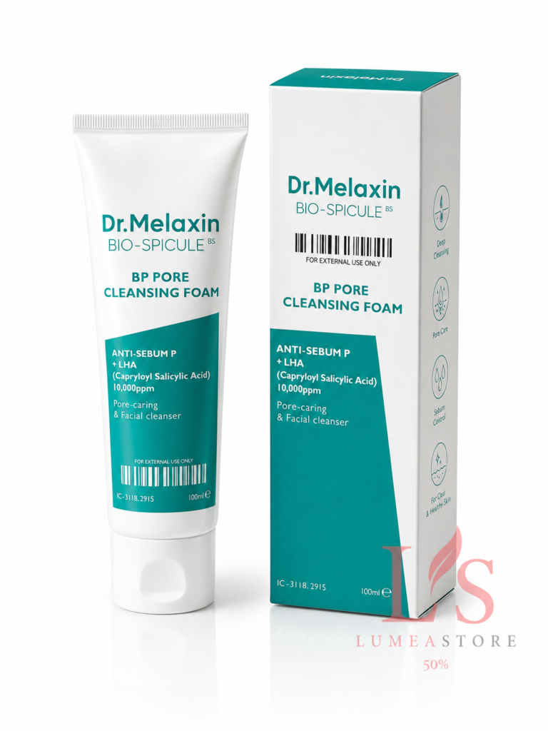 Dr. Melaxin Bio-Spicule BP Pore Cleansing Foam met Salicylzuur & LHA – Reinigingsschuim voor Poriën – 100 ml