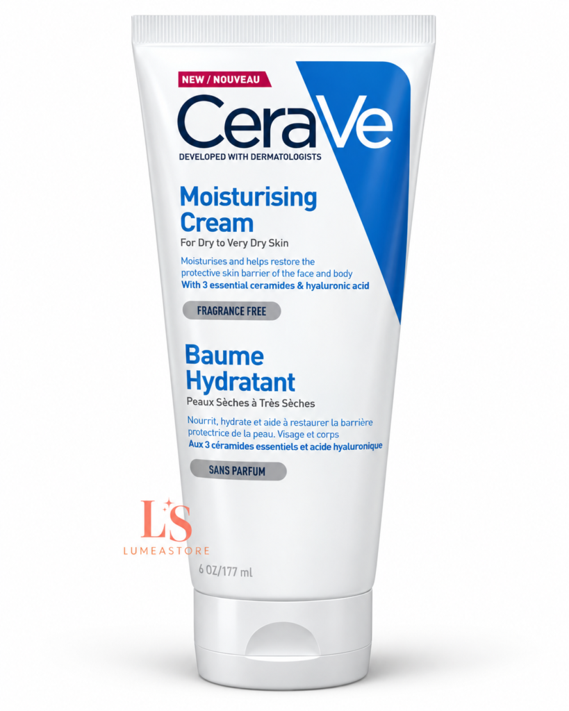 Cerave - Hydraterende Crème - 177 ml - Voor Droge Huid - Zonder Parfum